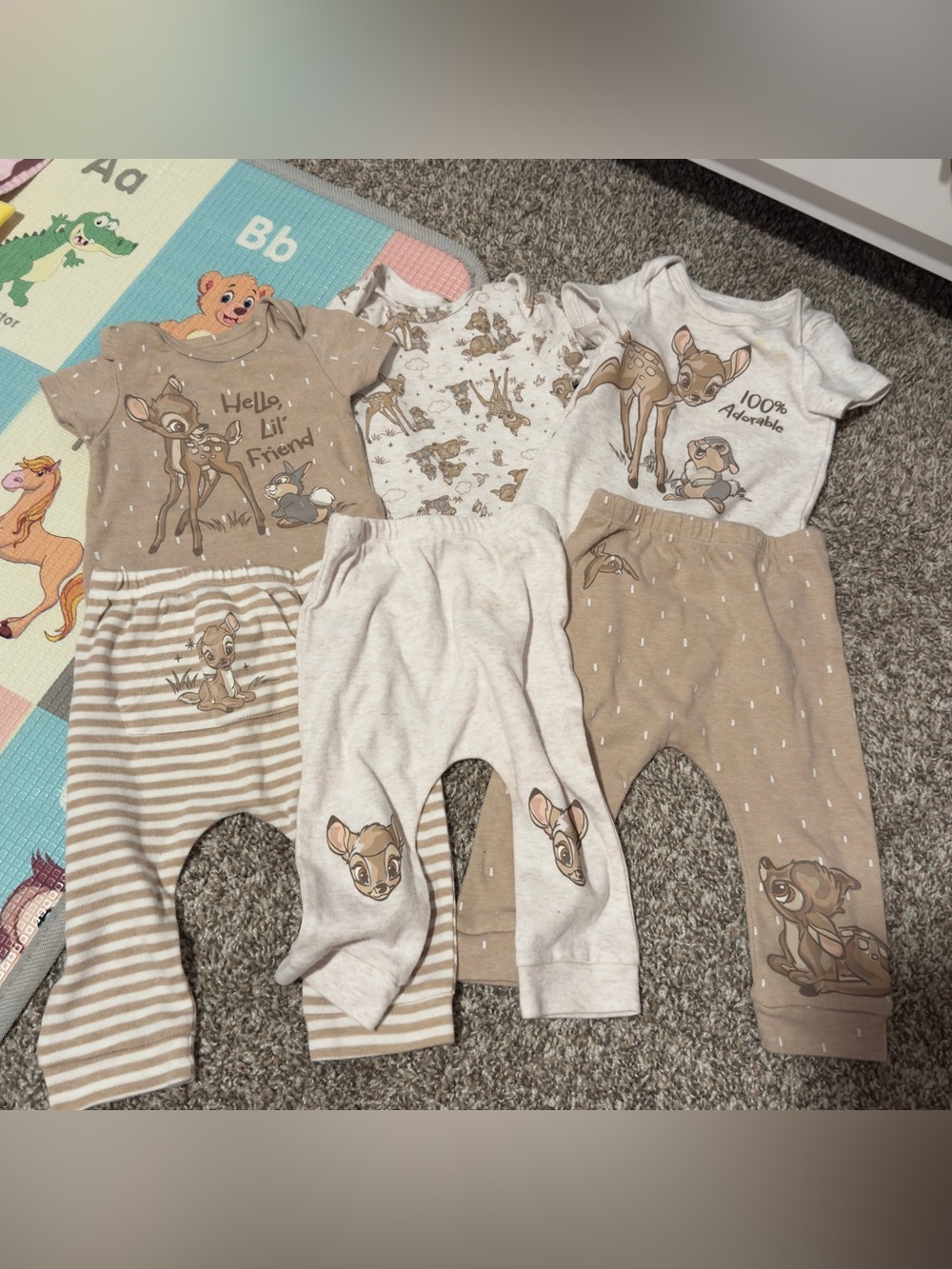 6 Piece Bambi Baby Set